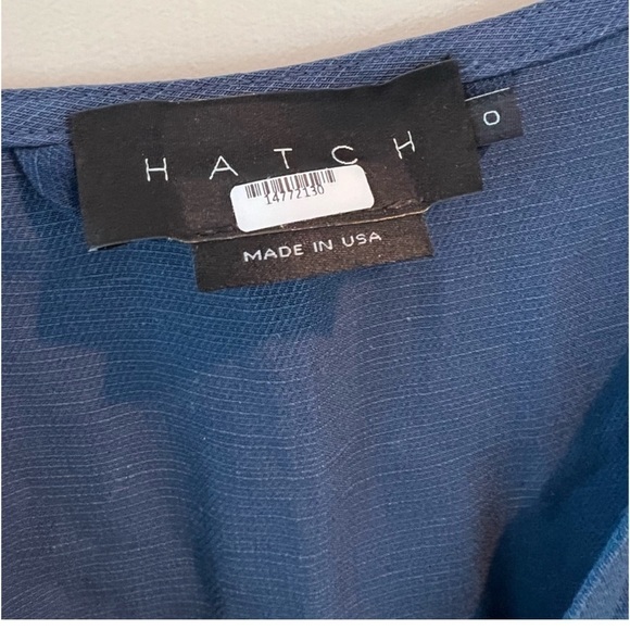 Hatch Noelle Maternity Jumpsuit Blue - Picture 13 of 16